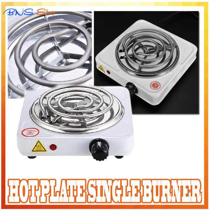 Portable Electric Stove Single Burner 1000W Hot Plate JX1010B (White