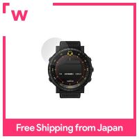 Miyağ2ชิ้น SUUNTO CORE Alpha Stealth/all Black/black Yellow/tx Black Red Glossy Protective Film Anti-Fingerprint Anti-Bubble Made In Japan OverLay Brilliant