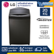 เครื่องซักผ้าฝาบน LG Inverter รุ่น TV2520SV7J ขนาด 20 KG สีดำ (รับประกันนาน 10 ปี)
