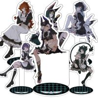 Anime Genshin Impact Acrylic Stand Game Figures Zhongli Xiao Shikanoin Heizou Kamisato Ayato KeyChain Cute Model Plate Fans Gift