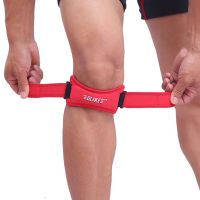 （AT）1Pc เข่า Pad แขนปรับการบีบอัดขา Patella Wrap Protector OutdoorClimbing กีฬา Accessoriesym