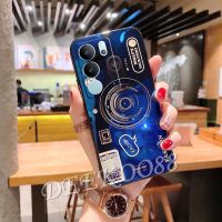 เคสสำหรับ VIVO สมาร์ทโฟน V29 V27 V27e Y78 Y27 Y36 Y02T Y02A 5G 4G เคสป้องกันสไตล์กล้องบลูเรย์นุ่มฝาครอบโทรศัพท์ VIVOV29 VIVOY27