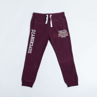 SUPERDRY TRACKSTER SLIM JOGGER - กางเกงจ็อกเกอร์ สำหรับผู้ชาย สี Fig