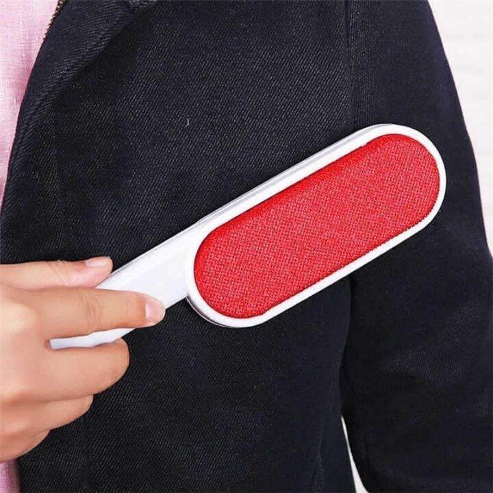 HOTTO Electrostatic Brush for Clothing Bristles Double Sided Lint