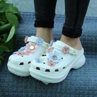 CODkecanm8 Crocs2021 new Yang Mi high heels platform