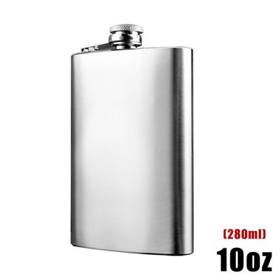 1pc 1/4/6/8/10/18oz Stainless Steel Hip Flasks Liquor Whiskey Alcohol Flask Cap Pocket Wine Bottle Kitchen Accessories Bar Tool