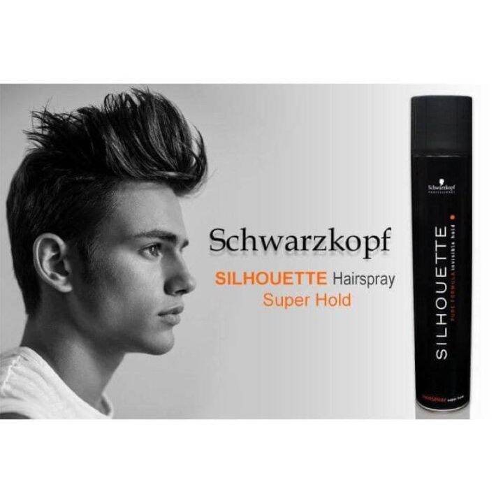 schwarzkopf-super-hold-hairspray-professional-silhouette-สเปรย์ฝุ่นชวาสคอฟ-แต่งทรงผม-ให้อยู่ทรง-สูตรบางเบา-500-ml-463996