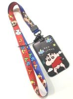 SC   BIG1   ที่ใส่บัตร ซองใส่บัตร ที่ใส่บัตร พร้อมสายคล้องคอ(2cm) ลาย SHINCHAN BIG1 ชินจัง สำหรับบัตร 5.5x8.5cm (body 7x11cm) สวยงาม น่าใช้งาน สวยงาม BY Noeynest shop