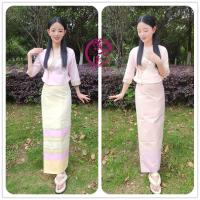 ❀✑┇  The dai nationality clothing female xishuangbanna dai clothing ethnic dance costumes traditional Thai clothing new summer