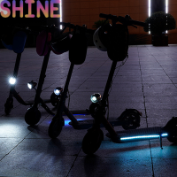 Shine โคมไฟ LED Strip กันน้ำสำหรับ Xiaomi M365 Electric Scooter สเก็ตบอร์ด Night CHASSIS LIGHT