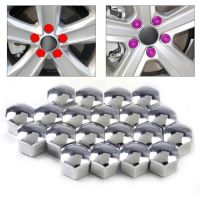 【CW】 20 Pieces Car Caps Covers Hub Screw Exterior 17mm Cover Decoration Tyre Anti-rust F4F3