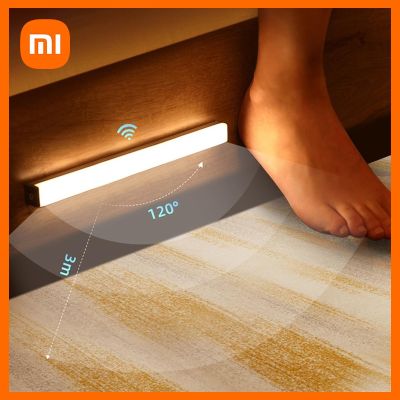 Dropshipping Xiaomi Night Light Under Cabinet Light Motion Sensor Closet Light Cabinet Portable Kitchen Lighting Lamp