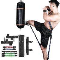 【YF】 Total Body Fitness Resistance Bands Set Boxing Taekwondo Bounce Strength Training Tensioner Puller for Agility Workout Equipment