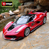 Bburago 1:24 Ferrari FXXK จำลอง Supercar กีฬารถ Diecasts โลหะยานพาหนะคอลเลกชันเด็กรถของเล่นของขวัญ