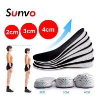 Sunvo Height Increase Invisible Insole for Men Women Get Taller Heighten Increased Insoles for Shoes Inserts Foot Pads Cushion