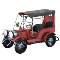 50LB Metal Classic Car Model Figurine Antique Iron Vintage Retro Nostalgic Home Collectible Vehicle Toys Desktop Decoration