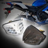 สำหรับ Suzuki GSXR GSX-R 600 750 2008-2012 K8 K9 LED ด้านหลังแบบบูรณาการรถจักรยานยนต์เลี้ยวสัญญาณตกแต่ง