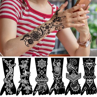 hot！【DT】✹○  1Sheet Templates Temporary Glitter Airbrush Wedding Mandala Stencils Hand Painting