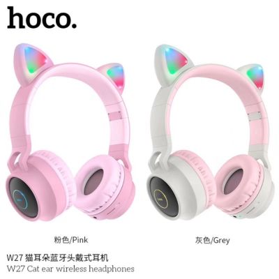 SY Hoco W27 Cat ear wireless headphones