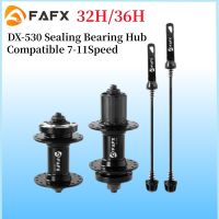 FAFX จักรยานเสือภูเขา Hub 3236หลุม Mtb Bushing สำหรับ7891011ความเร็ว MTB ปิดผนึกแบริ่งดิสก์เบรก Hub