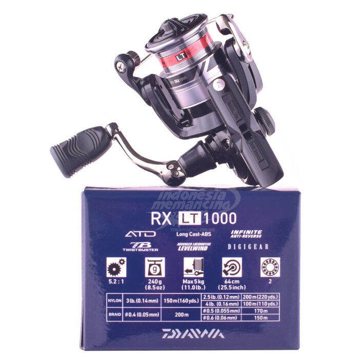 Reel Spinning Daiwa RX LT 2020 1000 Lazada Indonesia