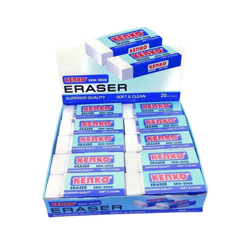 PENGHAPUS Pensil Stip Kenko Penghapus Putih Eraser ERW 20SQ 1 PCS ...
