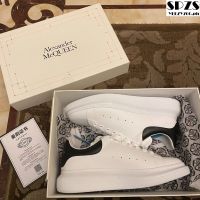 Alexander McQueen mens casual white small thick-soled shoes for Autumn / students