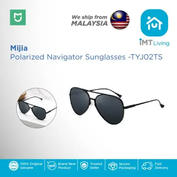 XIAOMI Mijia Classic Square Sunglasses Selfrepairing TAC Polarizing Lense  No Scew Sunglasses 6 Layer Polarizing Film Unisex - AliExpress