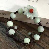 【YF】卍  Beads Adjustable Bangle Fashion Accessories Hand-Carved Woman Amulet