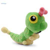 JUNNYA ของเล่น Kado Ulang Tahun การ์ตูน Weedle ตกแต่งบ้านหมอนนุ่ม Caterpie เกมตุ๊กตาผ้ากำมะหยี่ของเล่น Plushie ตุ๊กตาของเล่นยัดไส้ PIE