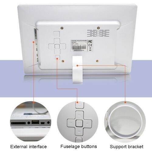 dpf-106กรอบรูปดิจิตอล-led-10-1นิ้วเครื่องโฆษณาวิดีโอ