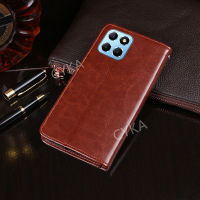 เคสเกียรติยศ X5พลัส X6A X6 X8 5G 4G X9 X7 4G X9 5G 70 5G กระเป๋าเงินแบบกลับด้านได้หนังธุรกิจ Fundas HONOR X6A 4G Capa พร้อมอุปกรณ์เสริมกระเป๋าเก็บบัตร