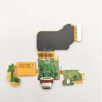 บอร์ดชาร์จขั้วต่อพอร์ต USB สําหรับ Sony Xperia 1 802SO J8110 J8170 J9110 SO-03L SOV40 Flex Cable แท่นชาร์จ