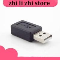 zhilizhi Store Mini USB B 5 Pins Female Jack to USB A 2.0 Male Connector Adapter M/F for Extended Cable