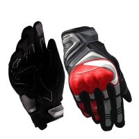 หน้าจอสัมผัส Night Reflective Motorcycle Full Finger Gloves Protective Racing Biker Riding Motorbike Moto Motocross