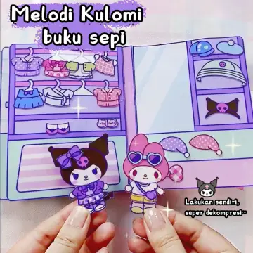 Jual Buku Mewarnai Sanrio Luromi Melody Murah Sanrio Coloring Book