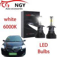 หลอดไฟหน้า 6000K สีขาว สูง ต่ํา สําหรับ Vios 2008 TO 2012 1 Accessories