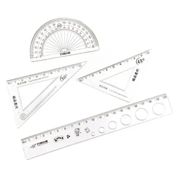 1pc 30cm Acrylic Tailor Ruler Cutting Ruler Garment Design Ruler With  Various Scale And Angle Lines, High Transparency, Skid Proof And Wear  Resistant