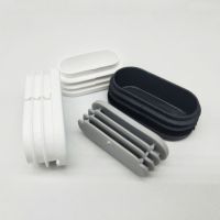 【cw】 4/8/12pcs Oval Plastic Blanking End Cap Tube Pipe Inserts Plug Non-slip Table Leg Cover Caps Feet Protector