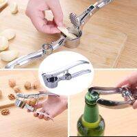 （HOT NEW）มัลติฟังก์ชั่กระเทียมกด CrusherSqueezer Masher มือถือถั่ววอลนัท MincerCooking เครื่องมือ Home อุปกรณ์เสริม