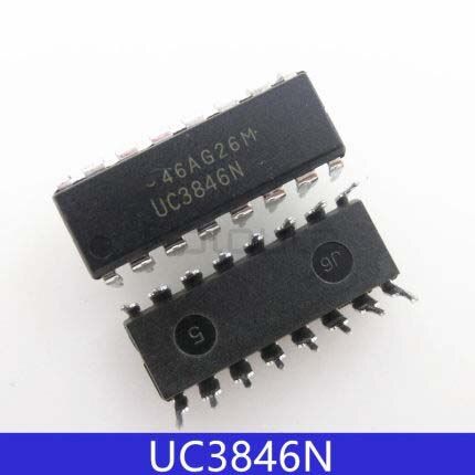 5ชิ้น/ล็อต Uc3846n Uc3846จุ่ม-16ในสต็อก