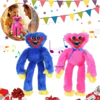 ตุ๊กตาฮักกี้ Huggy Wuggy ตัวละครในเกมส์ชื่อด้ง Poppy Playtime สีสันสวยงาม ของเล่นตุ๊กตาสูง 40cm
