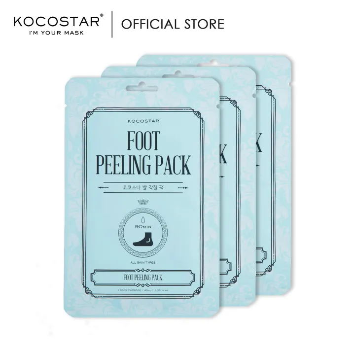 KOCOSTAR Foot Peeling Mask x3 Lazada PH