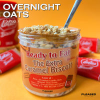 Overnight Oats (S) - รส Biscoff โอ๊ตอัดเครื่องแน่น อยู่ท้อง ช่วยคุมน้ำหนักได้ดี