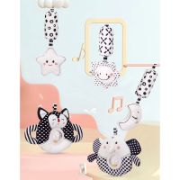 Baby Stroller Rattle Toy Pushchair Pram Pendant Bed Bell Cartoon Animal Doll Infants Crib Sensory Toys