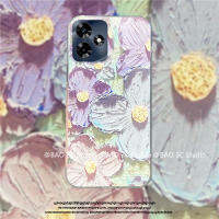 ใหม่ เคส Phone Case Realme C53 RealmeC53 10T 5G INS สไตล์ร้อนแรงภาพวาดสีน้ำมันแฟชั่นดอกไม้ เคสโทรศัพท์ บางป้องกันการตกเคสด้านหลังแบบนิ่ม Cover 2023