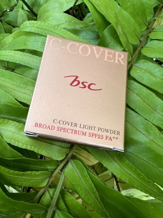 พร้อมส้ง-ของแท้100-แป้งbsc-extra-cover-high-coverage-spf-30-pa-10-5g-และ-แป้งbsc-c-cover-light-powder-spf25-pa-10g-ขนาดรีฟิล