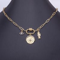 Fashion Luxury Evil Hand Necklace Exquisite Clavicle Chain Wedding Jewelry