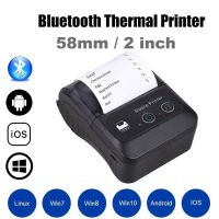 ❆ Portable Phone Thermal Receipt Printer 58mm Mini Size To Carry On Works With Android amp; iOS Handheld Wireless Bluetooth Printer