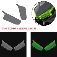 For Honda CBR650R CB650R CB650 R CB 650R Front Headlight Cover Guard Protection Headlamp Protector Acrylic Shield Screen Lens